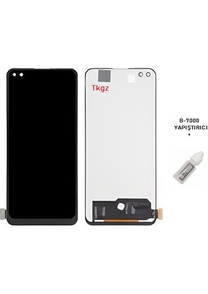 Oppo Reno 4 Lite Uyumlu LCD Ekran Dokunmatik Servis Orijinali + B-7000