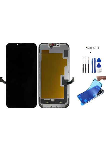Apple iPhone 14 Plus Uyumlu LCD Ekran Dokunmatik ( Jk Marka ) + Tamir Seti + Toz Bantı