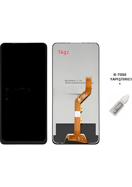 Infinix S5 Pro Uyumlu LCD Ekran Dokunmatik Servis Orijinali + B-7000