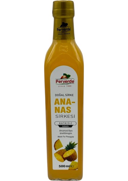 Doğal Ananas Sirkesi 500 ml