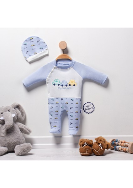 Fast Cars Erkek Bebek Tulumu