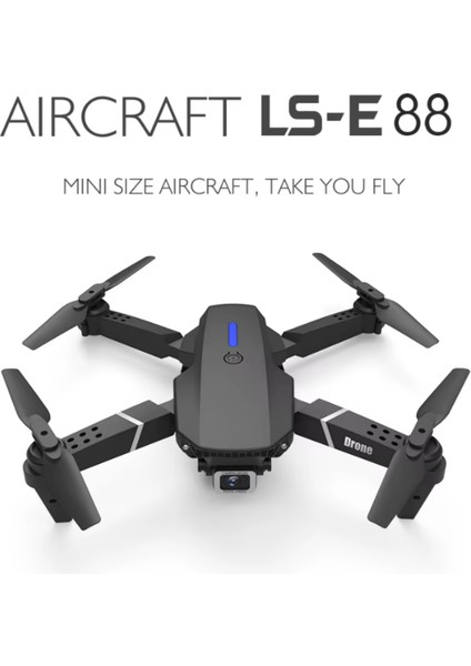 E88 Pro Mini Drone Quadcopter Wifi Fpv Drones ile Geniş Açı Hd 4K Kamera Yüksekliği Rc