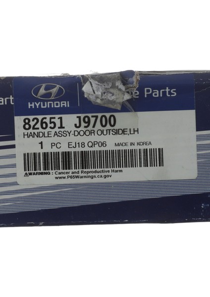 Kapı Kolu Dış Sol Hyundaı Kona 82651-J9700 modelleri