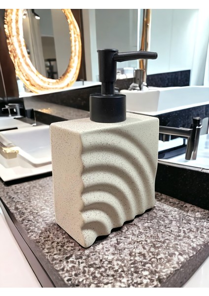 Mutfak Banyo Mermer Sıvı Sabunluk Sabunluk 350 ml modelleri