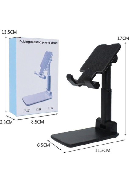 5 Adet Katlanır Telefon ve Tablet Masaüstü Standı Tutucu
