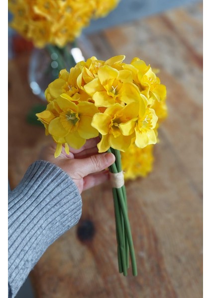 Yapay Nergis Çiçeği Demeti 1 Demet, Yapay Çiçek, Dekor, fırsatları