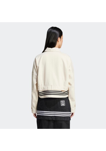 JD5617 Denım Track Top Kadın Tracktop