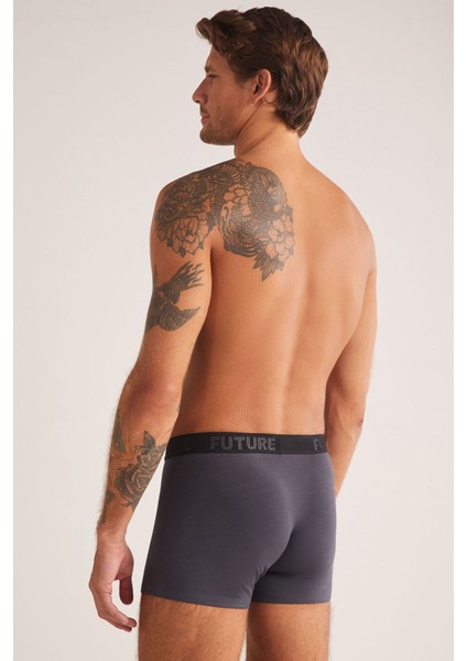 Iç Giyim ( 3 Adet) Kom Future Pamuk Modal Biyeli Erkek Boxer modelleri