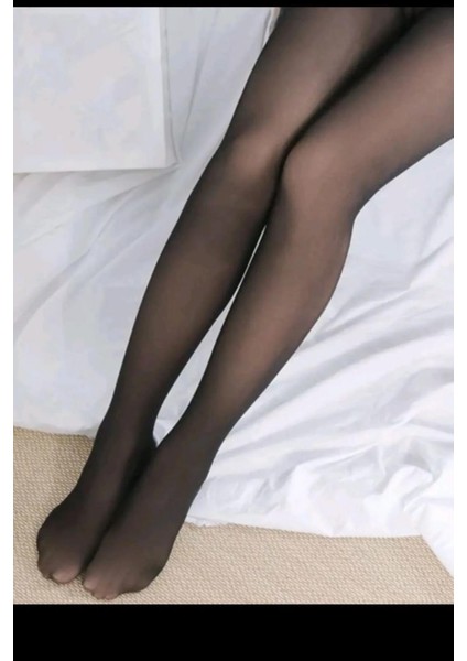 Kalın Kışlık Içi Polarlı Termal Çorap Tayt