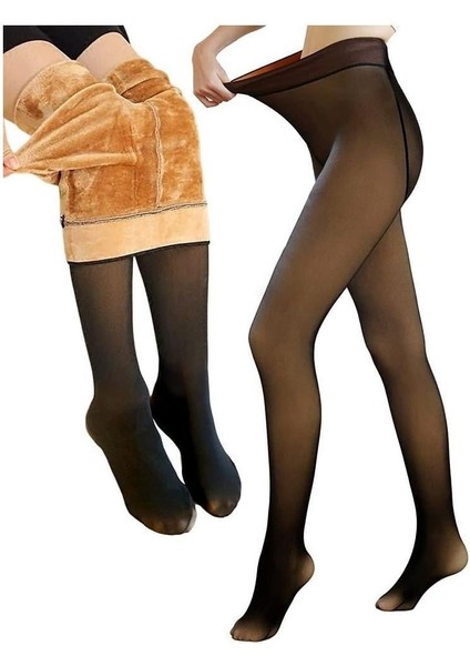 Kalın Kışlık Içi Polarlı Termal Çorap Tayt fırsatları
