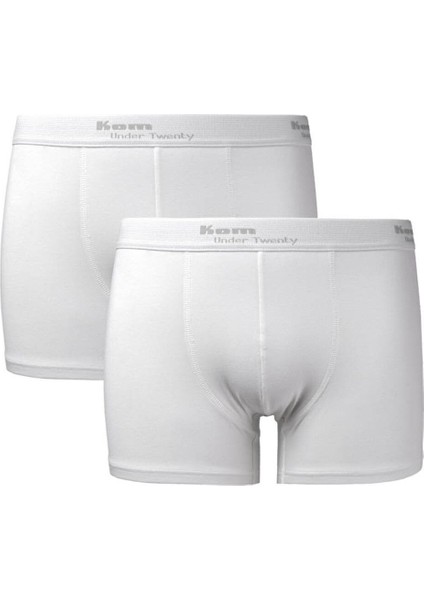 Iç Giyim ( 2 Adet) Kom Tight Pamuklu Erkek Boxer
