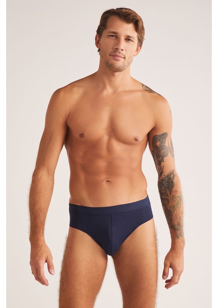 Iç Giyim ( 4 Adet) Kom Ariel Pamuklu Erkek Slip