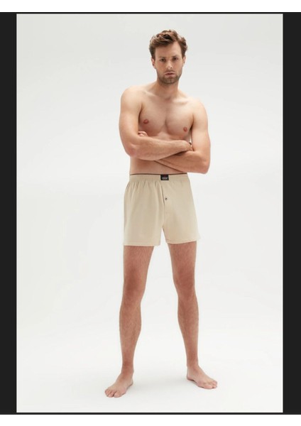 Iç Giyim Erdem Ilikli Havlu Bel Penye Boxer (3 Adet)