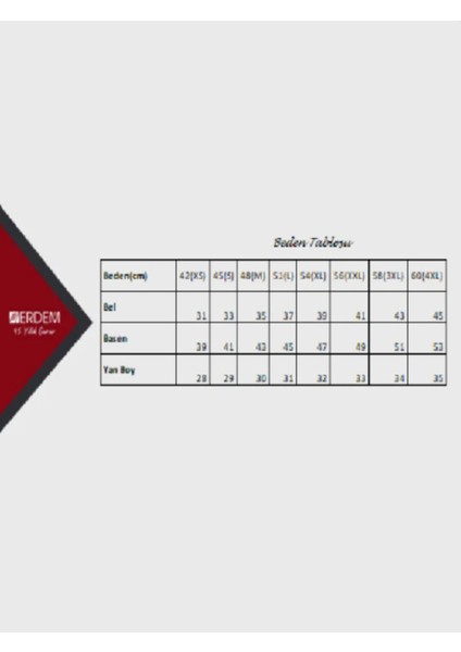 Iç Giyim Erdem Pamuk Elastan Boxer Çift Renkli (3 Adet)