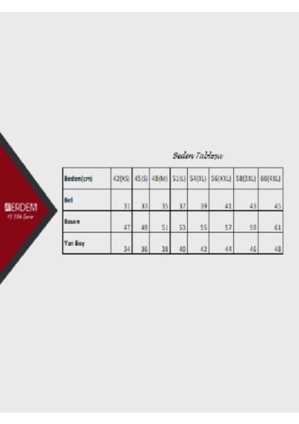 Iç Giyim Erdem Beyaz Gold Modal Boxer (3 Adet)