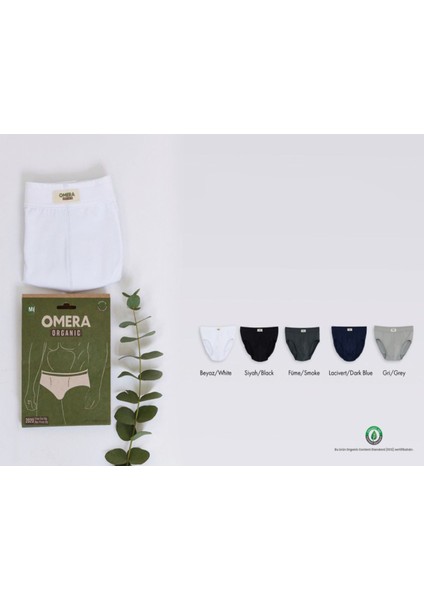 Omera Pamuk Erkek Slip
