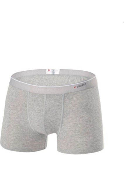 Iç Giyim Erdem Siyah-Beyaz-Gri 3'lü Basic Boxer