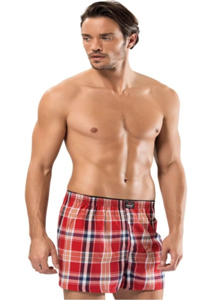 Iç Giyim Erdem Renkli Poplin Boxer (3 Adet)