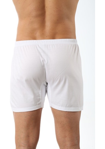 5'li Paket Erkek Pamuklu Penye Kumaş Paçalı Don Boxer Şort Külot Büyük Bedenli modelleri