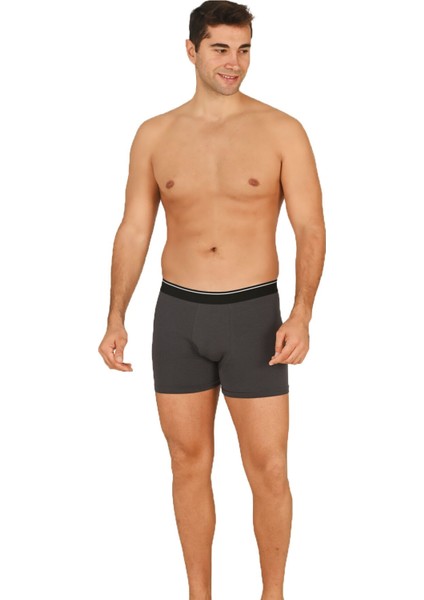 5'li Paket Erkek Modal Pamuklu Esnek Yumuşak Boxer Şort