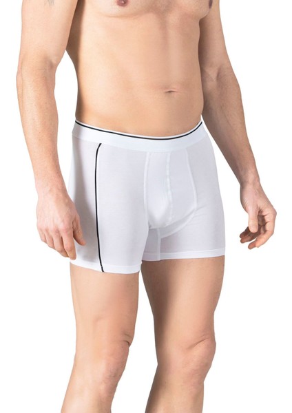 5'li Erkek Penye Likralı Pamuklu Boxer modelleri