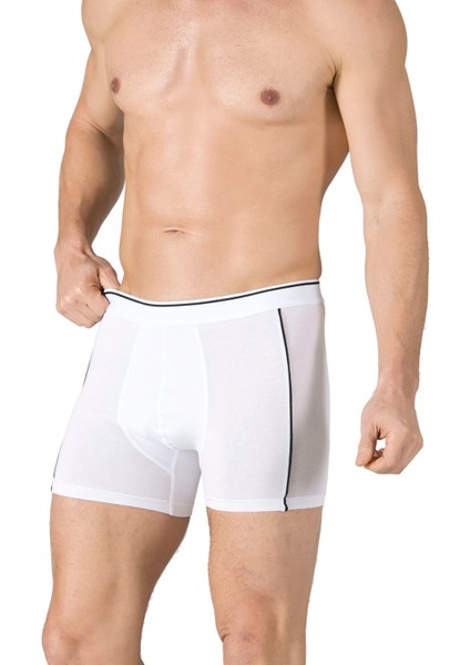 5'li Erkek Penye Likralı Pamuklu Boxer fırsatları