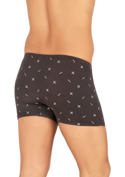 5'li Paket Erkek Pamuklu Modal Esnek Yumuşak Desenli Boxer Şort Külot modelleri