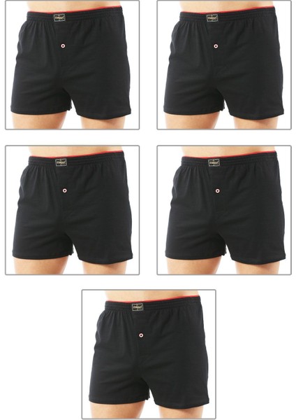 5'li Paket Erkek Şardonlu Pamuklu Düğmeli Penye Boxer fiyatları