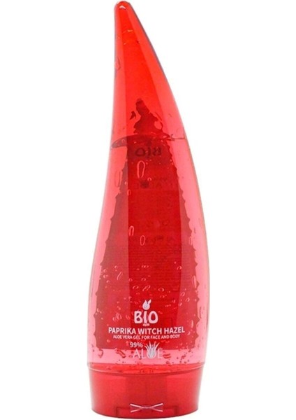 Yüz ve Vücut Için Paprika Witch Hazel Aloe Vera Jel Aloevera Gel 250 ml