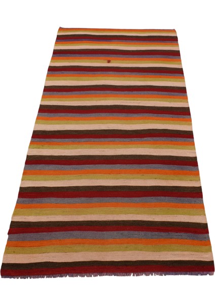 El Dokuma Benzersiz Görkemli Sivas Yolluk Yün Kilim 5598