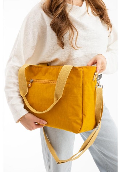 Kadın Omuz Çantası 33*28 cm Çapraz Askılı Postacı Çanta Klinkır Hafif Su Itici Kumaş Kol Çantası fiyatları