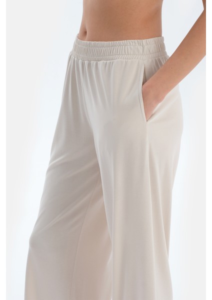 Krem Cepli Basıc Modal Pantolon indirimleri