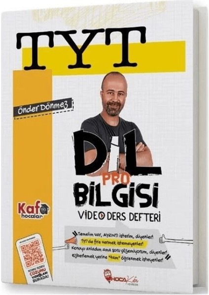 Yks Tyt Dil Bilgisi Pro Video Ders Defteri - Önder Dönmez