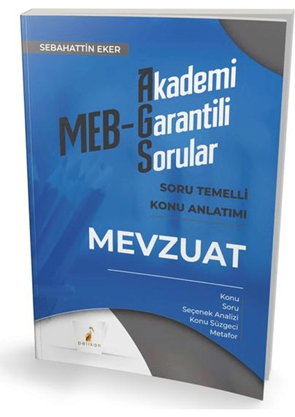 Meb – Ags Mevzuat Soru Temelli Konu Anlatımı - Sebahattin Eker
