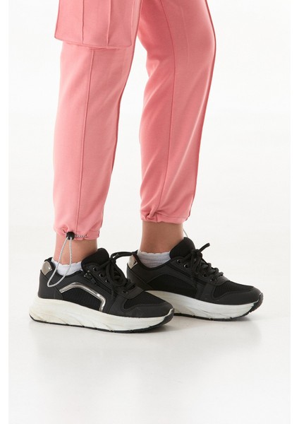 Beli Lastikli Paçası Stoperli Kargo Cepli Kız Çocuk Eşofman Altı indirimleri