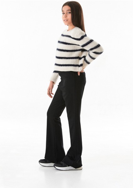 Beli Lastikli Cepli Flare Kız Çocuk Pantolon fiyatları