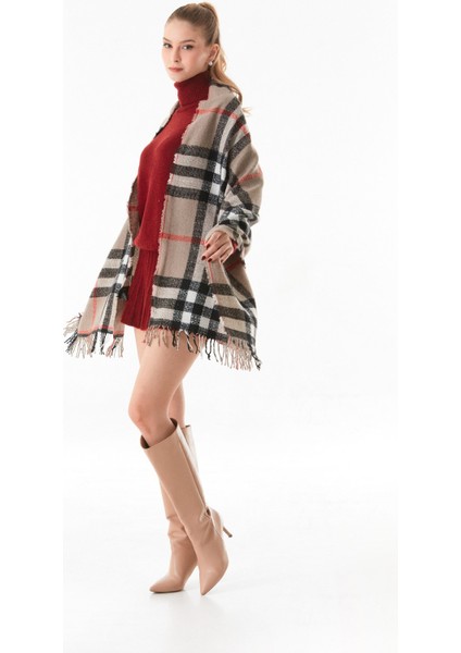 Ekose Desenli Yumuşak Dokulu Şal modelleri