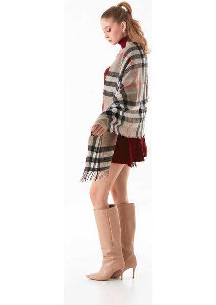 Ekose Desenli Yumuşak Dokulu Şal fırsatları