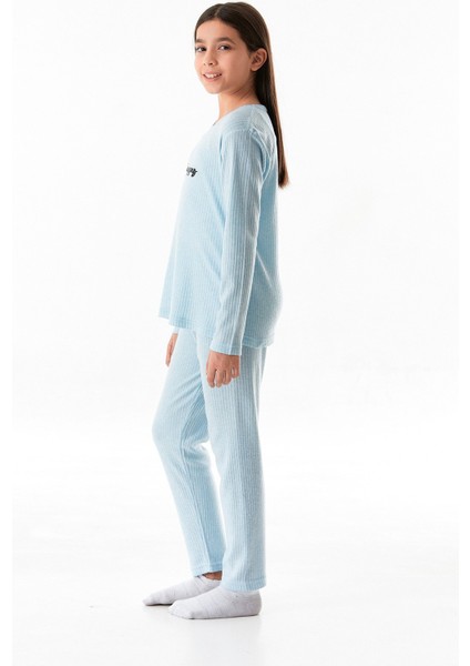 Let Love We Baskılı Kız Çocuk Pijama Takımı fiyatları