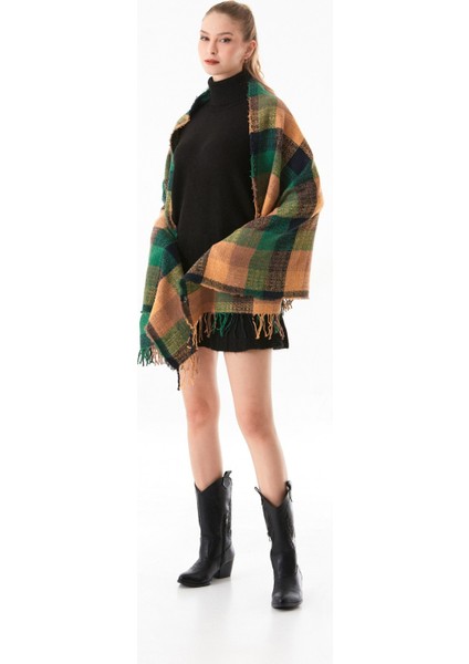 Ekose Desenli Yumuşak Dokulu Şal fiyatları