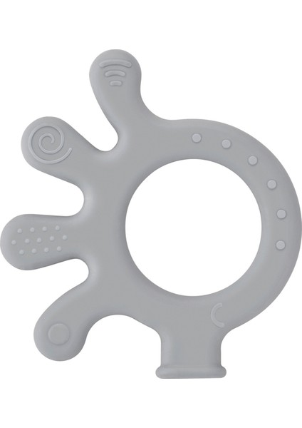 Babyjem Diş Kaşıyıcı Ahtapot Gri