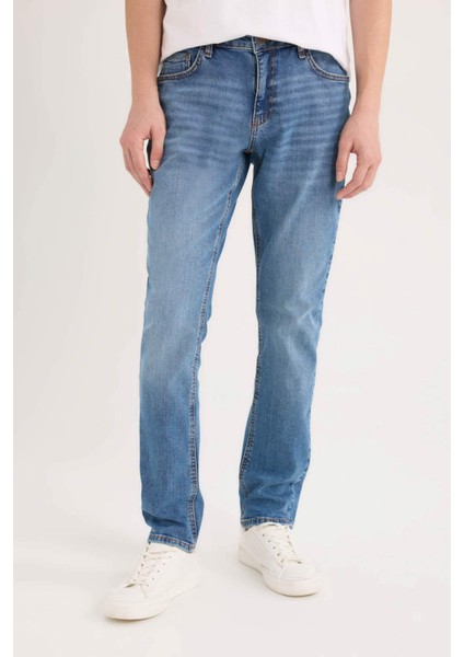 Pedro Slim Fit Dar Kalıp Normal Bel Dar Paça Jean Pantolon B8418AX25SP