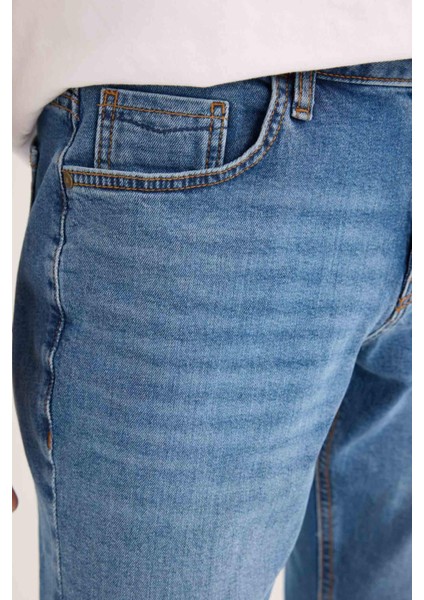 Pedro Slim Fit Dar Kalıp Normal Bel Dar Paça Jean Pantolon B8418AX25SP indirimleri