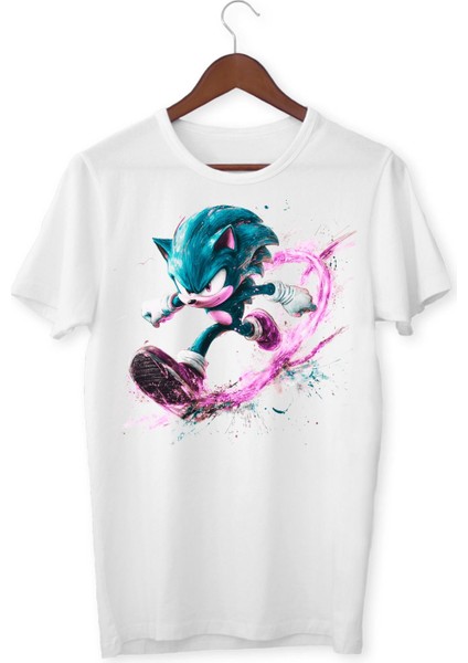 Sonıc T-Shirt.sonic Tişört, Sonic Çoçuk & Yetişkin T-Shirt. Tişört SONIC00003