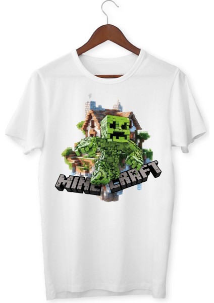 Mınecraft T-Shirt. Minecraft Tişört, Mınecraft Çoçuk & Yetişkin T-Shirt.tişört MINECRAFT000061