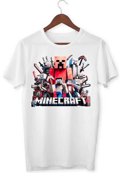 Mınecraft T-Shirt. Minecraft Tişört, Mınecraft Çoçuk & Yetişkin T-Shirt.tişört MINECRAFT000067
