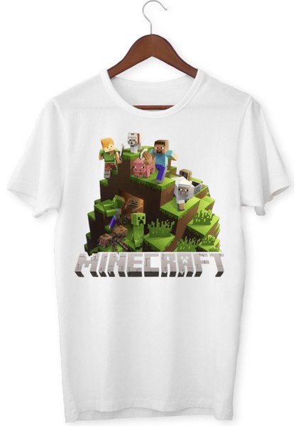 Mınecraft T-Shirt. Minecraft Tişört, Mınecraft Çoçuk & Yetişkin T-Shirt. Tişört MINECRAFT000027 modelleri