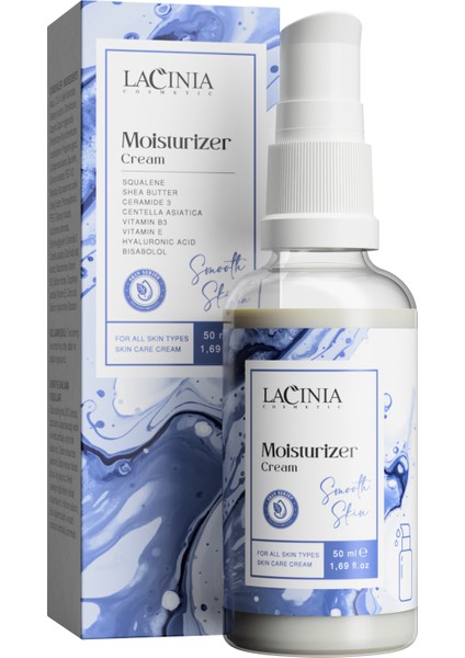 Moisturizer (Nemlendirici) Cream Yüz Bakımı Etkili