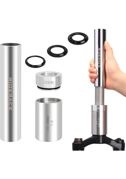 Bisiklet Ön Çatal Montaj Aletleri Kulaklık Crown Race Kayma Önleyici Ayar Sistemi Uzatma 28.6mm Için (Yurt Dışından)