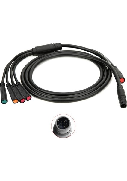 Elektrikli Bisiklet Kontrol Cihazı Gösterge Paneli Bağlantısı Için Su Geçirmez 9pin Ana Kablo 2pın+3pın+5pın Bazı Kt (Yurt Dışından)